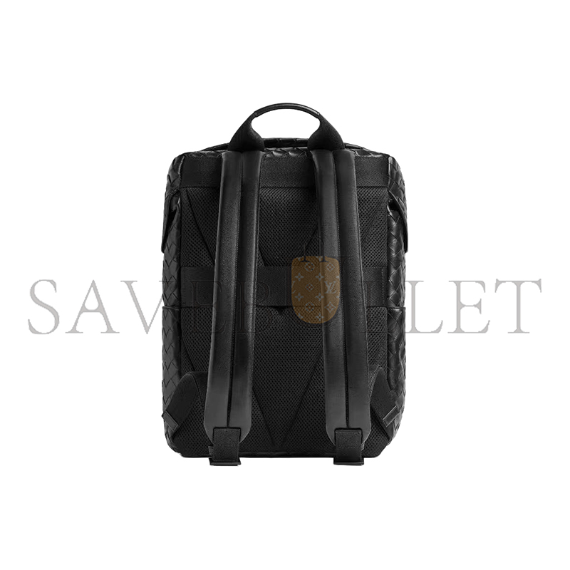 b0tt*ga Ven*ta intrecciato flap backpack 766580v2hl28966 (38*26*15cm)